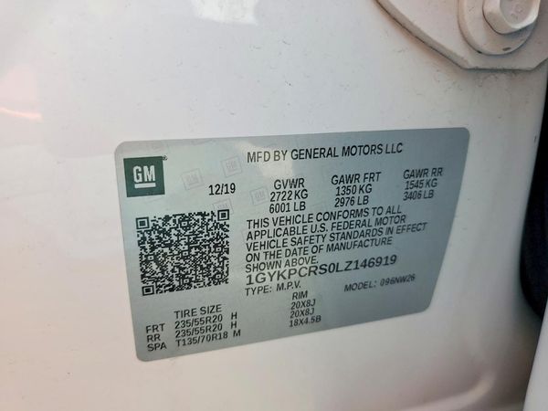 2020 CADILLAC XT6