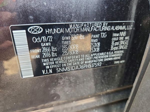2023 HYUNDAI SANTA FE