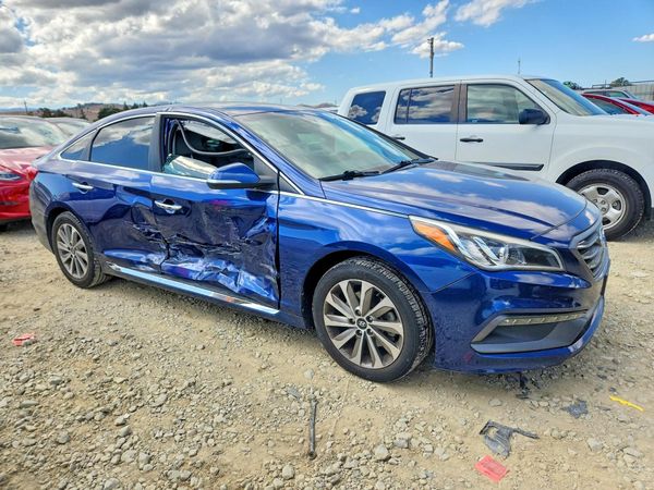 2017 HYUNDAI SONATA — Passenger 3/4
