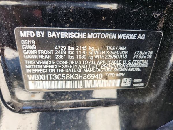 2019 BMW X1
