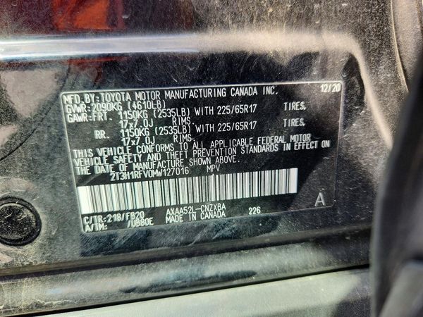 2021 TOYOTA RAV4