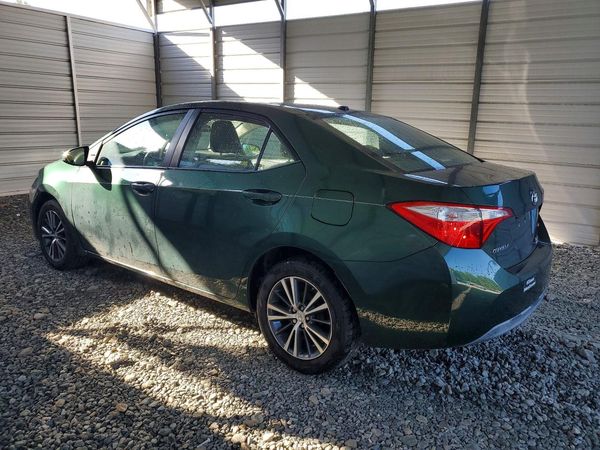 2016 TOYOTA COROLLA L/LE