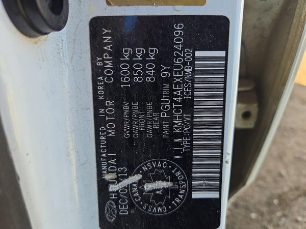 2014 HYUNDAI ACCENT 5DR GS / 4DR GLS