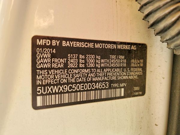 2014 BMW X3