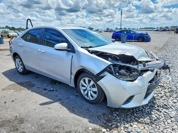 2016 TOYOTA COROLLA L/LE — Passenger 3/4