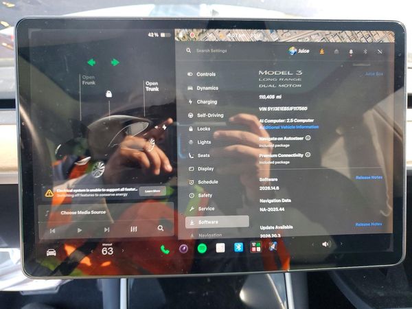 2018 TESLA MODEL 3 — ODOM
