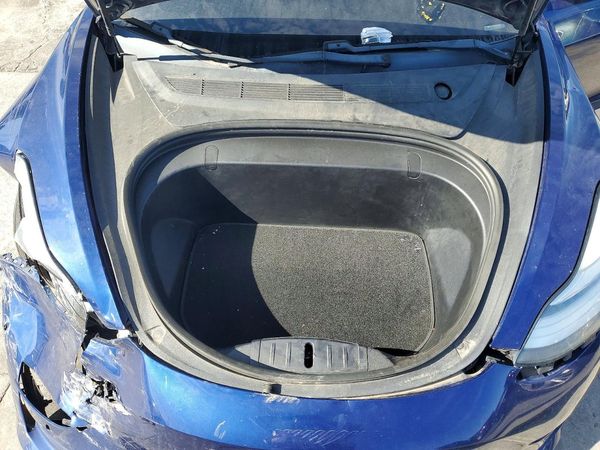 2018 TESLA MODEL 3 — Engine bay