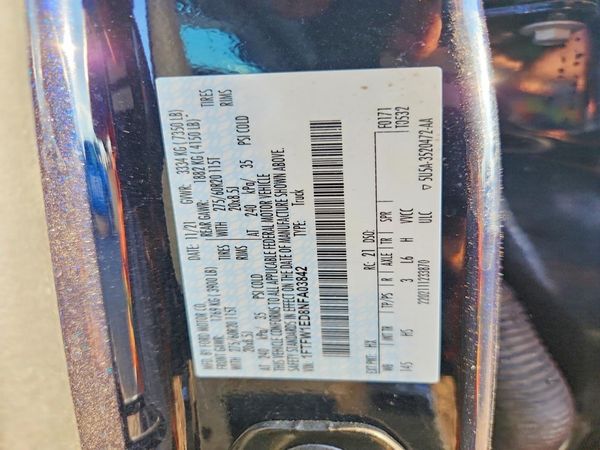 2022 FORD F150 SuperCrew