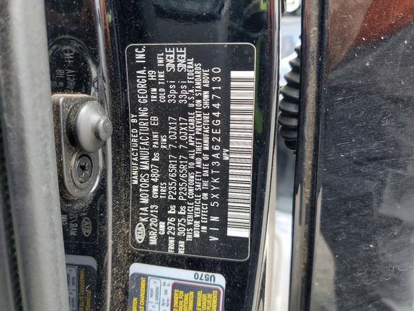 2014 KIA SORENTO