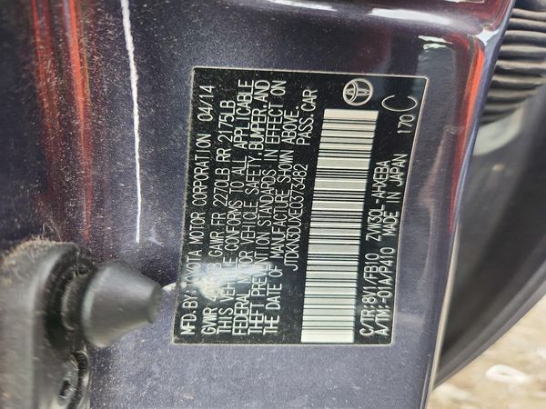 2014 TOYOTA PRIUS