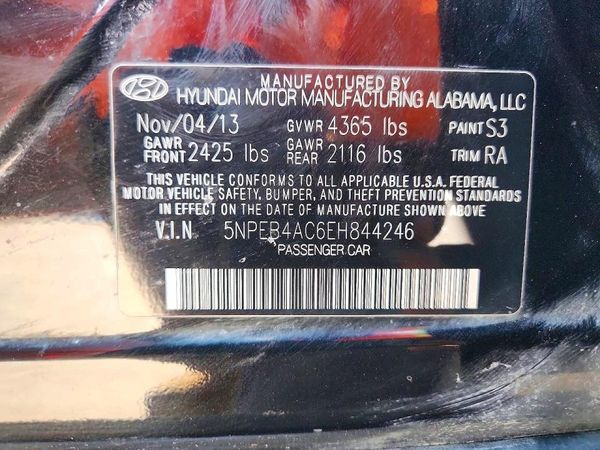 2014 HYUNDAI SONATA GLS/ GLS Popular