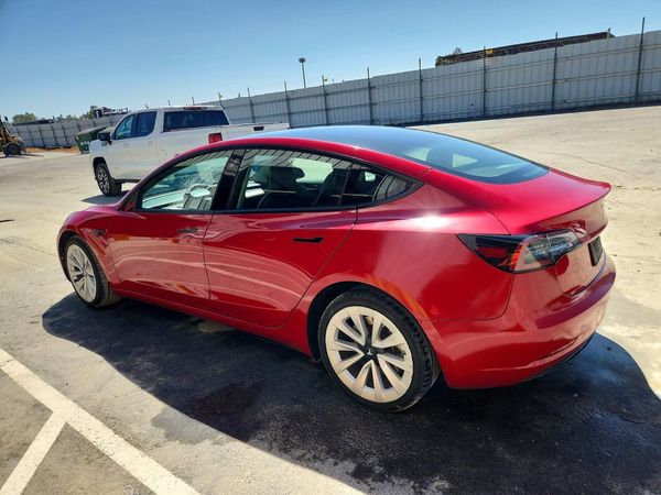 2022 TESLA MODEL 3 — DSRA