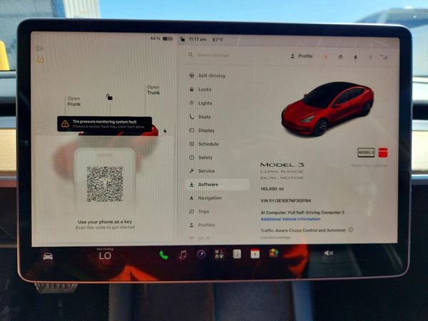 2022 TESLA MODEL 3 — ODOM