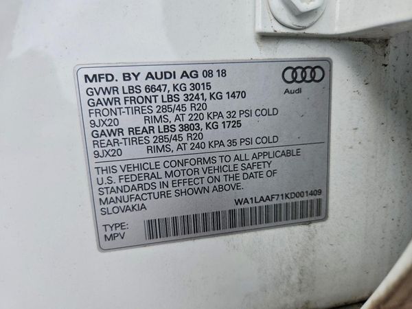 2019 AUDI Q7