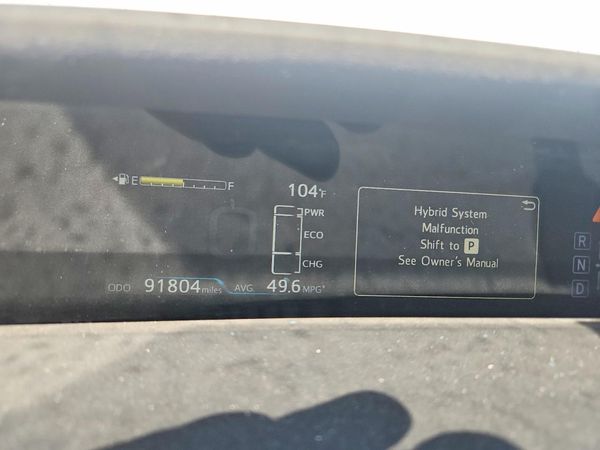 2016 TOYOTA PRIUS One/Two — ODOM