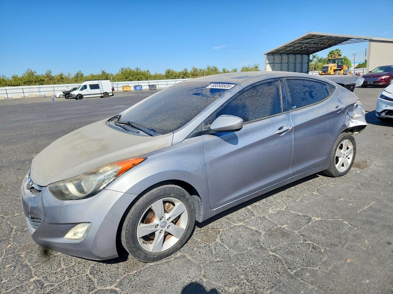 2012 HYUNDAI ELANTRA GLS(Middle grade) — Front 3/4
