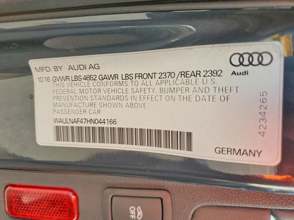2017 AUDI A4