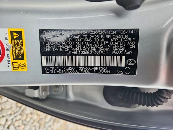 2014 LEXUS ES 350