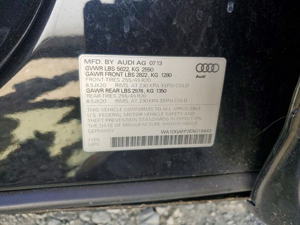 2014 AUDI Q5