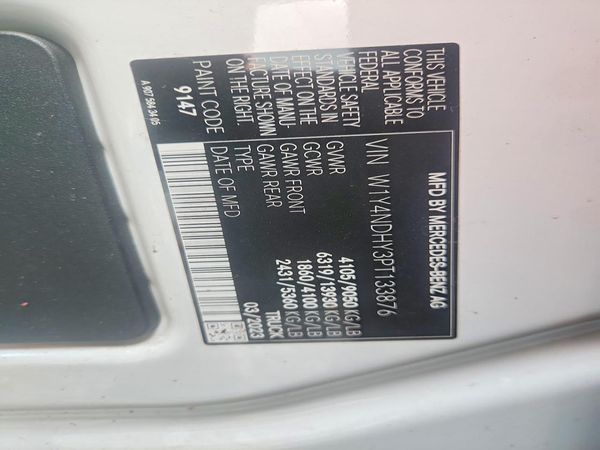 2023 MERCEDES-BENZ SPRINTER 907 (VS30)