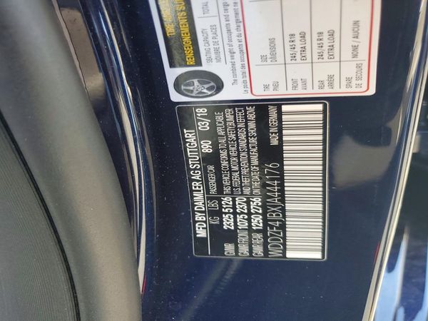 2018 MERCEDES-BENZ E