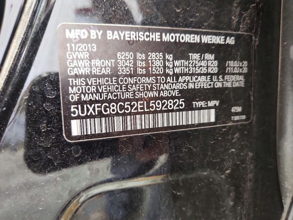 2014 BMW X6 xDrive50i