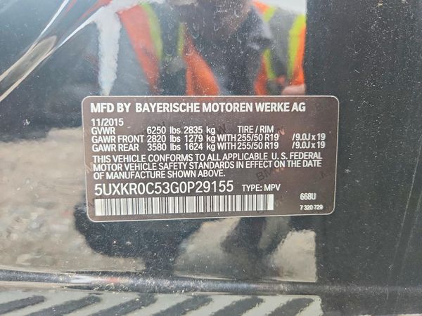2016 BMW X5 xDrive35i