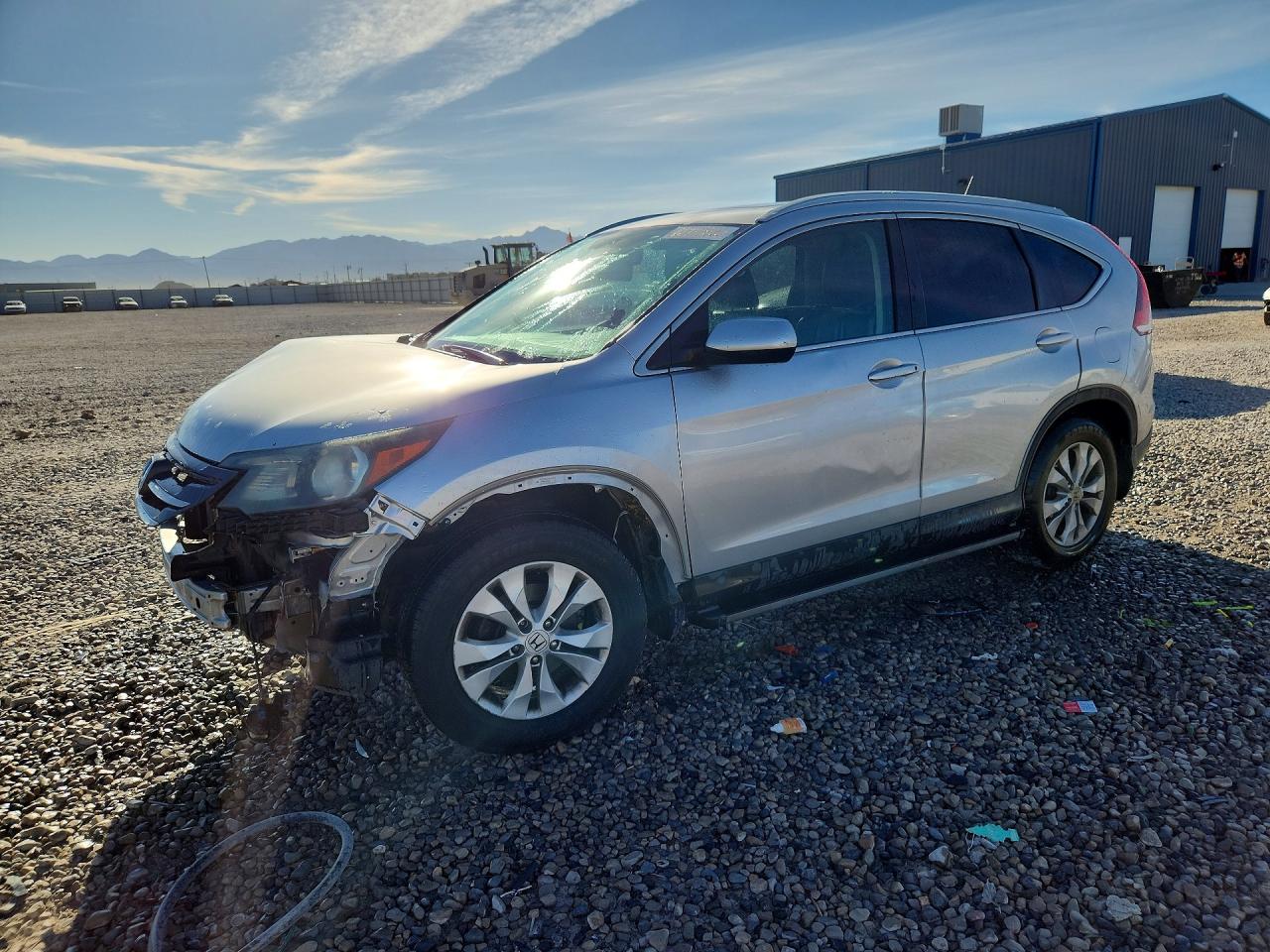 2014 HONDA CRV EX-L — Front 3/4