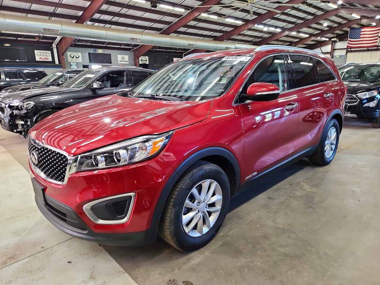 2017 KIA SORENTO L, LX — Front 3/4