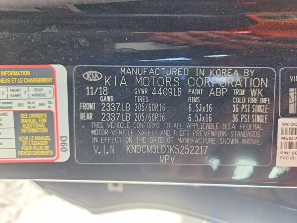 2019 KIA NIRO