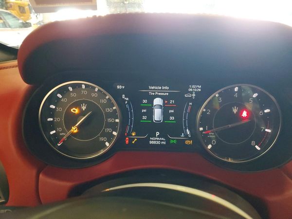 2022 MASERATI LEVANTE BASE/GT — ODOM