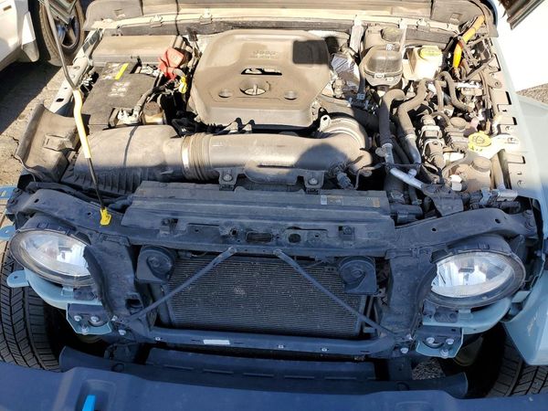 2024 JEEP WRANGLER 4XE — Engine bay