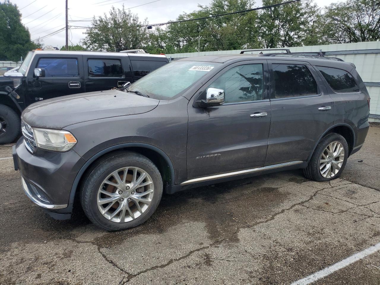 2014 DODGE DURANGO CITADEL AWD — Front 3/4