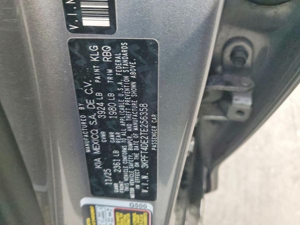 2026 KIA K4 LX, LXS — VINS