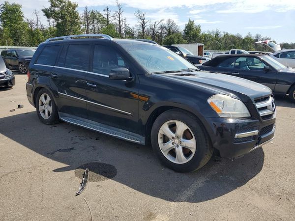 2012 MERCEDES-BENZ GL-CLASS GL450 4-MATIC — Passenger 3/4