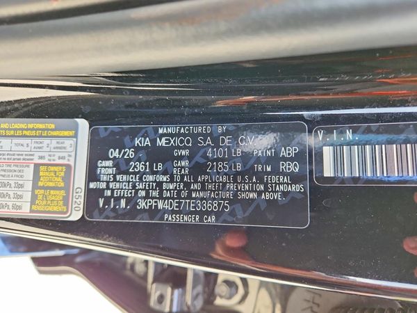 2026 KIA K4