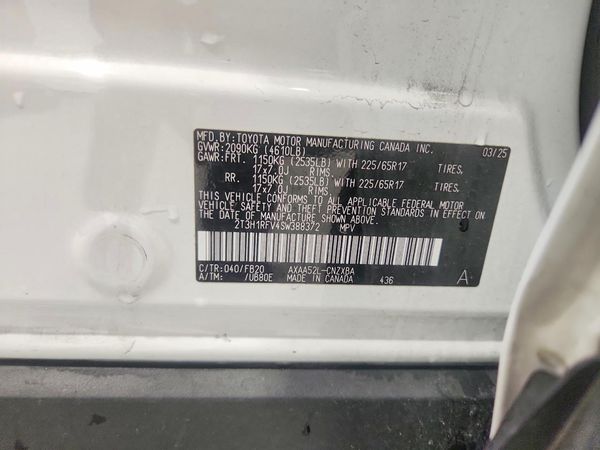2025 TOYOTA RAV4
