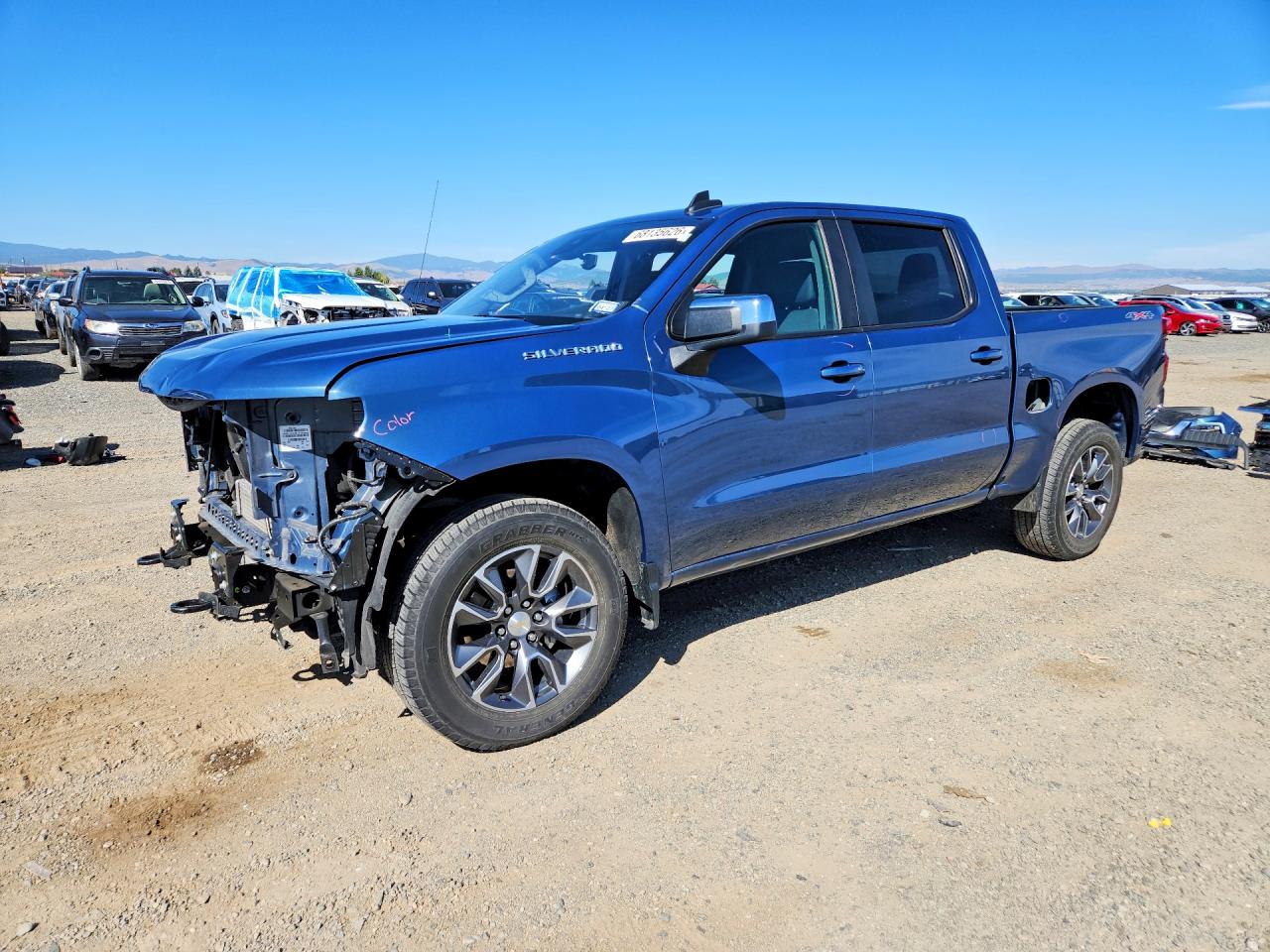 2024 CHEVROLET SILVERADO LT-L — Front 3/4