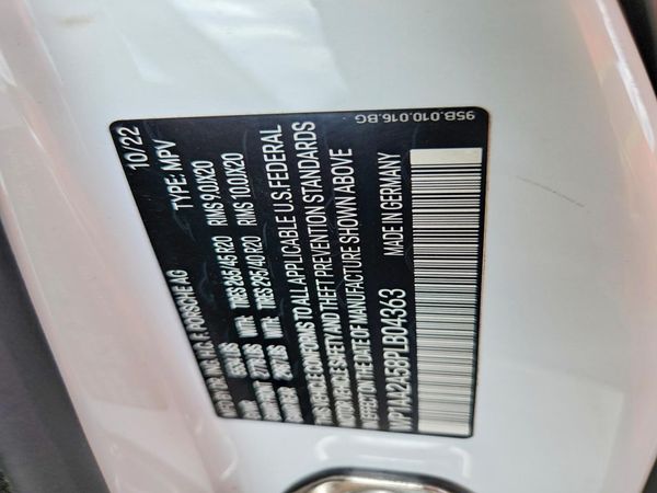 2023 PORSCHE MACAN Macan / Macan T — VINS