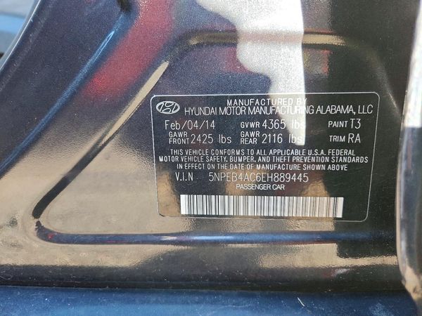 2014 HYUNDAI SONATA GLS/ GLS Popular