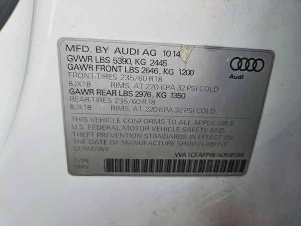 2015 AUDI Q5