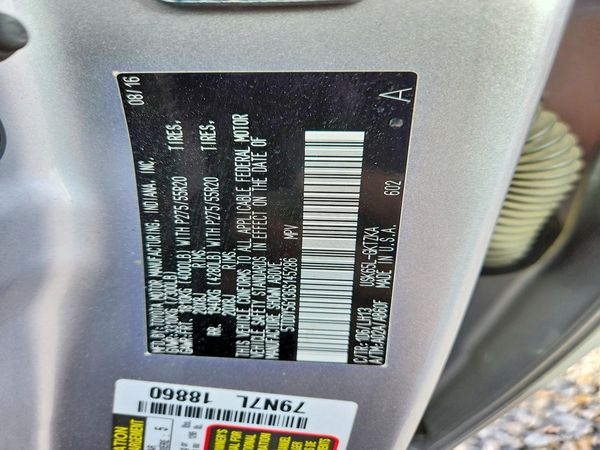 2016 TOYOTA SEQUOIA Platinum Grade