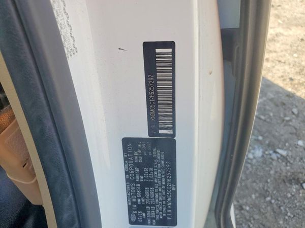 2017 KIA SEDONA EX/SX