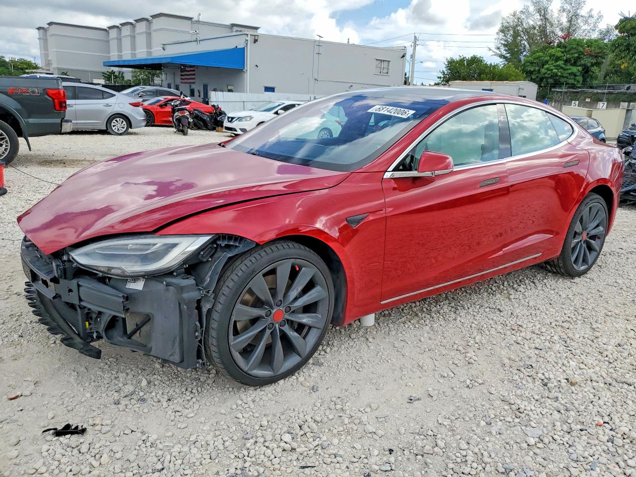2017 TESLA MODEL S — Front 3/4