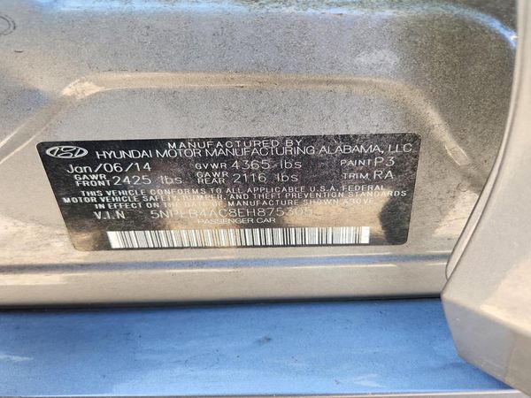 2014 HYUNDAI SONATA GLS/ GLS Popular