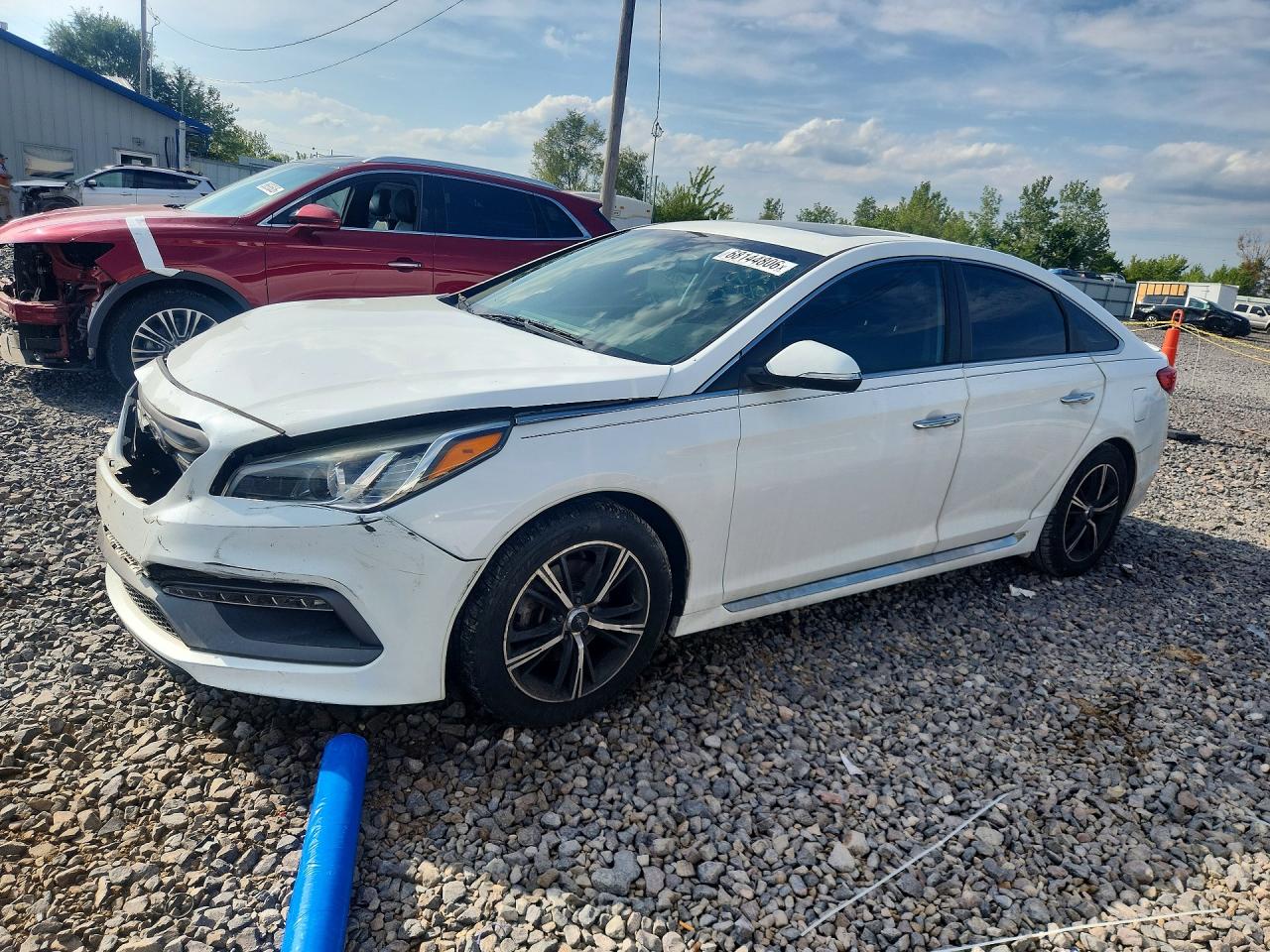 2017 HYUNDAI SONATA — Front 3/4