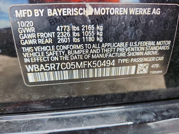 2021 BMW 330XI