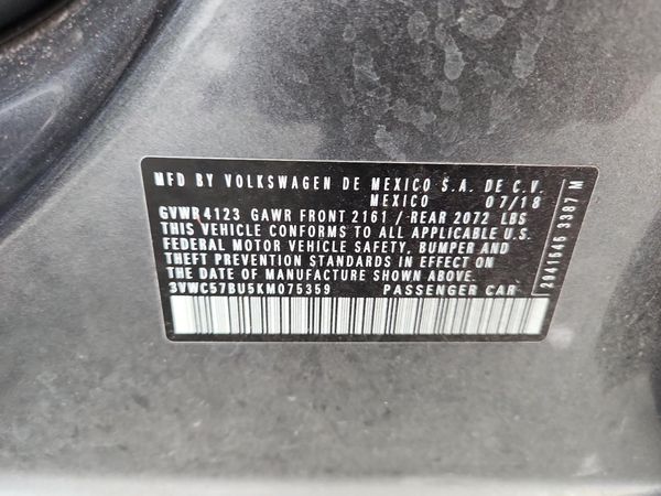 2019 VOLKSWAGEN JETTA