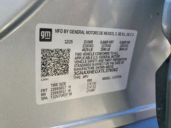 2026 CHEVROLET EQUINOX 1LT