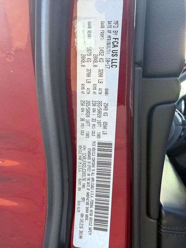 2018 JEEP GRAND CHEROKEE Laredo